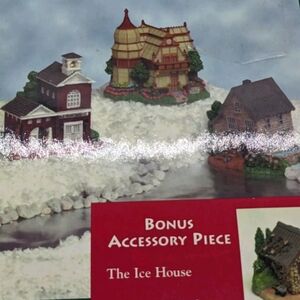 Vintage Liberty Falls Village Set (See Description For Building Specifics)